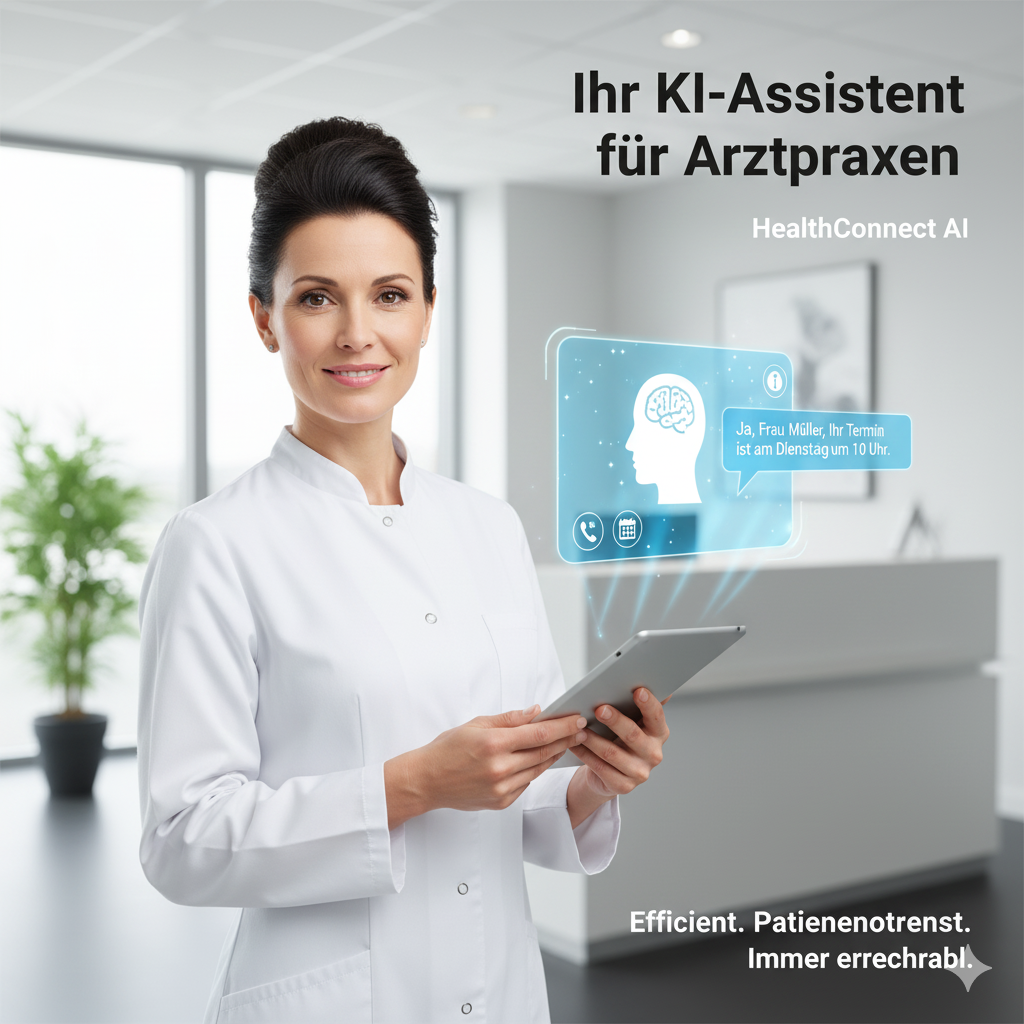 Virtueller Assistent mit Kopfhörern