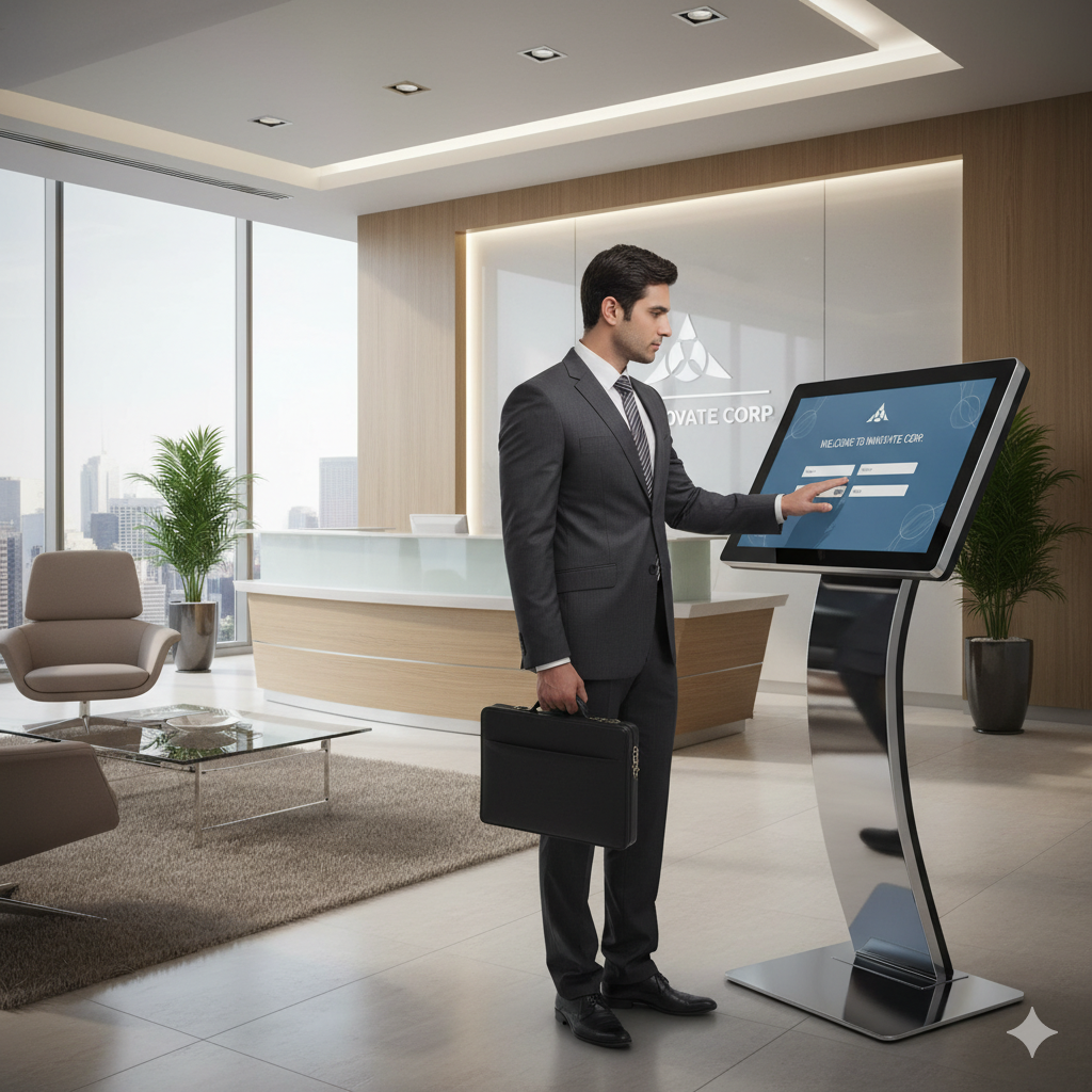 Digitale Pforte für Besucher